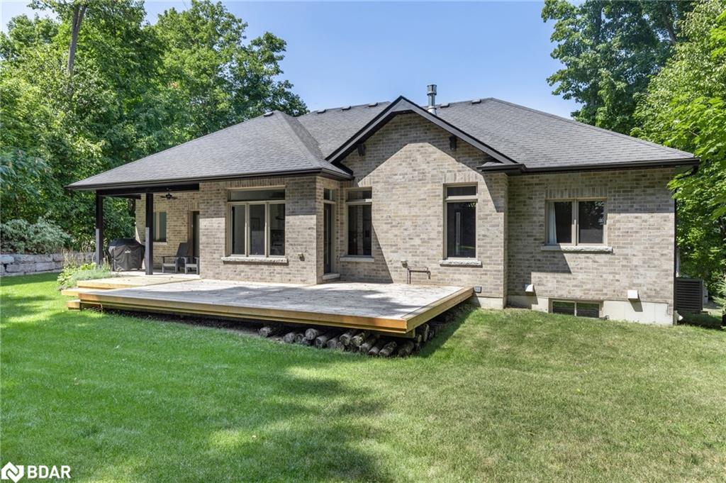 25 Heron Boulevard, Springwater, ON - Outdoor With Deck Patio Veranda