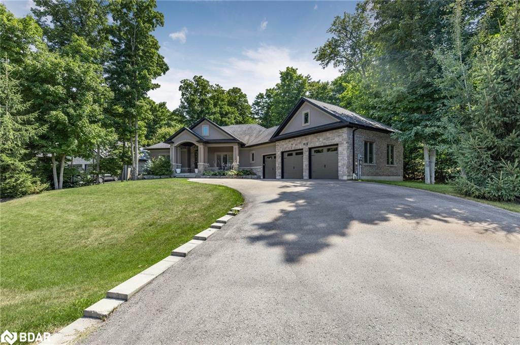 25 Heron Boulevard, Springwater, ON - Outdoor With Deck Patio Veranda