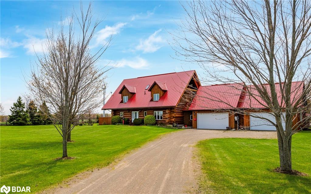 116278 Second Line Sw, Melancthon, ON - Outdoor With Deck Patio Veranda With Facade