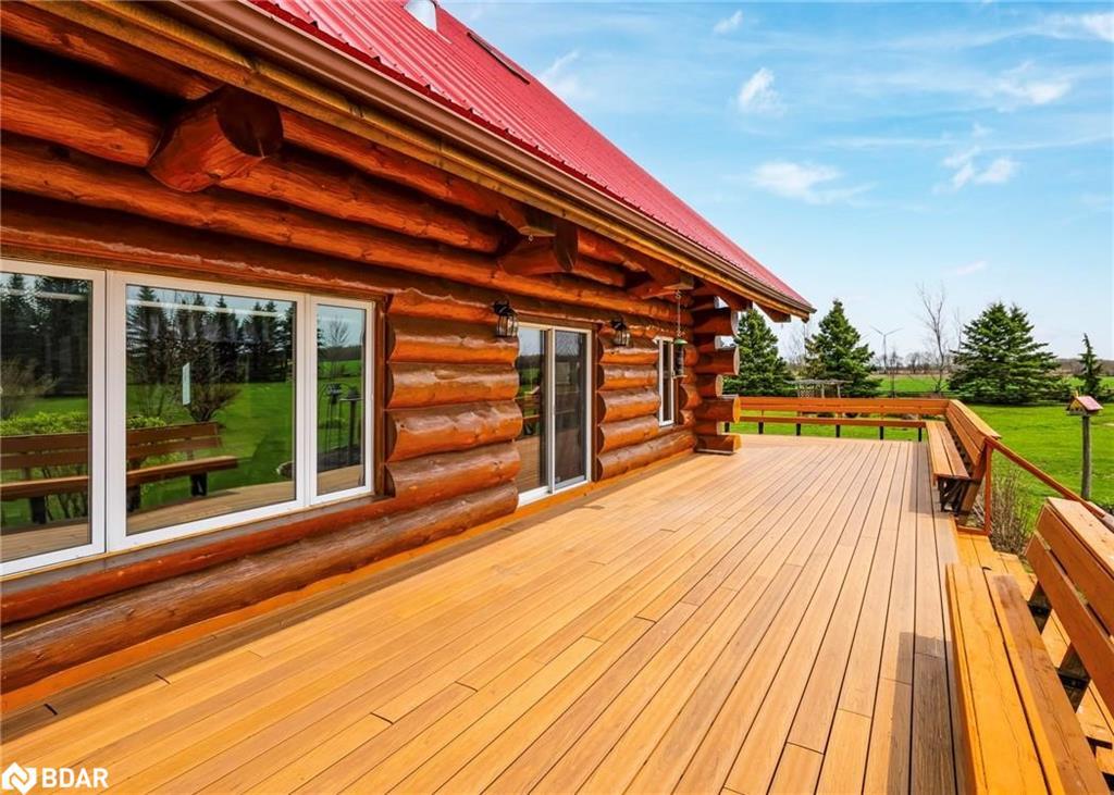 116278 Second Line Sw, Melancthon, ON - Outdoor With Deck Patio Veranda With Exterior