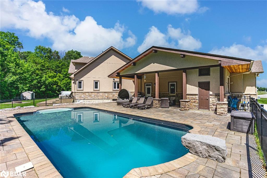 2 Sumach Court, Wasaga Beach, ON - Outdoor With In Ground Pool With Deck Patio Veranda