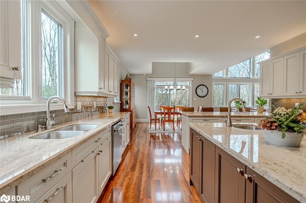 2 Sumach Court, Wasaga Beach, ON - Indoor Photo Showing Kitchen With Double Sink