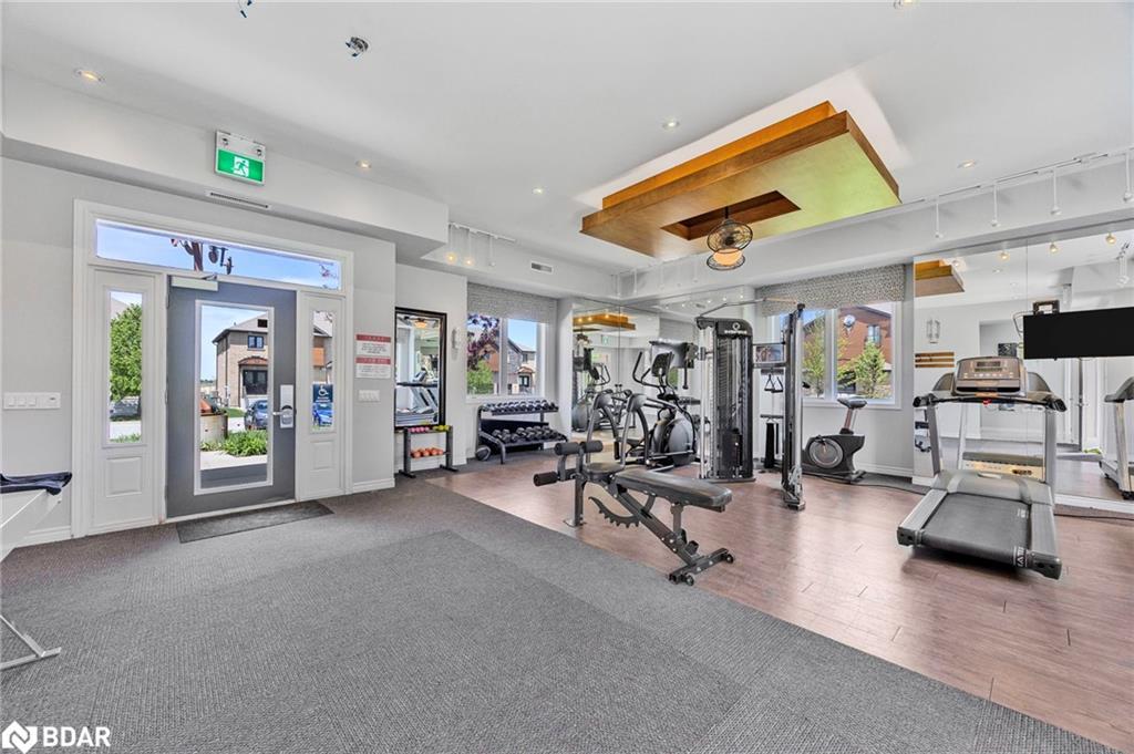 205-720 Yonge Street, Barrie, ON - Indoor Photo Showing Gym Room