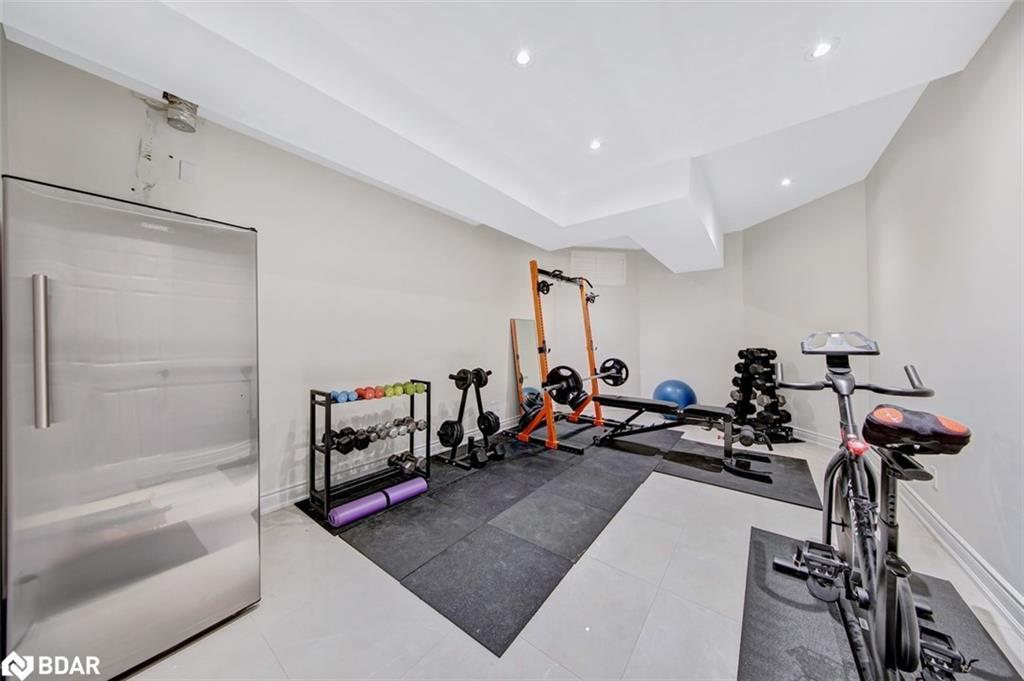 6 Colton Crescent S, Vaughan, ON - Indoor Photo Showing Gym Room