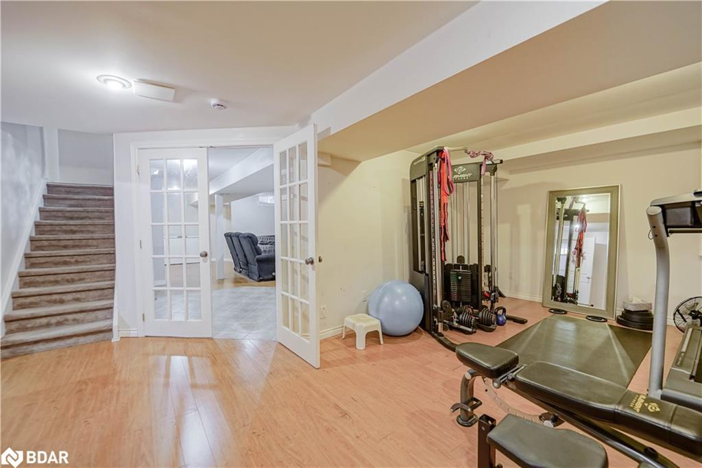 50 Gartshore Drive, Whitby, ON - Indoor Photo Showing Gym Room