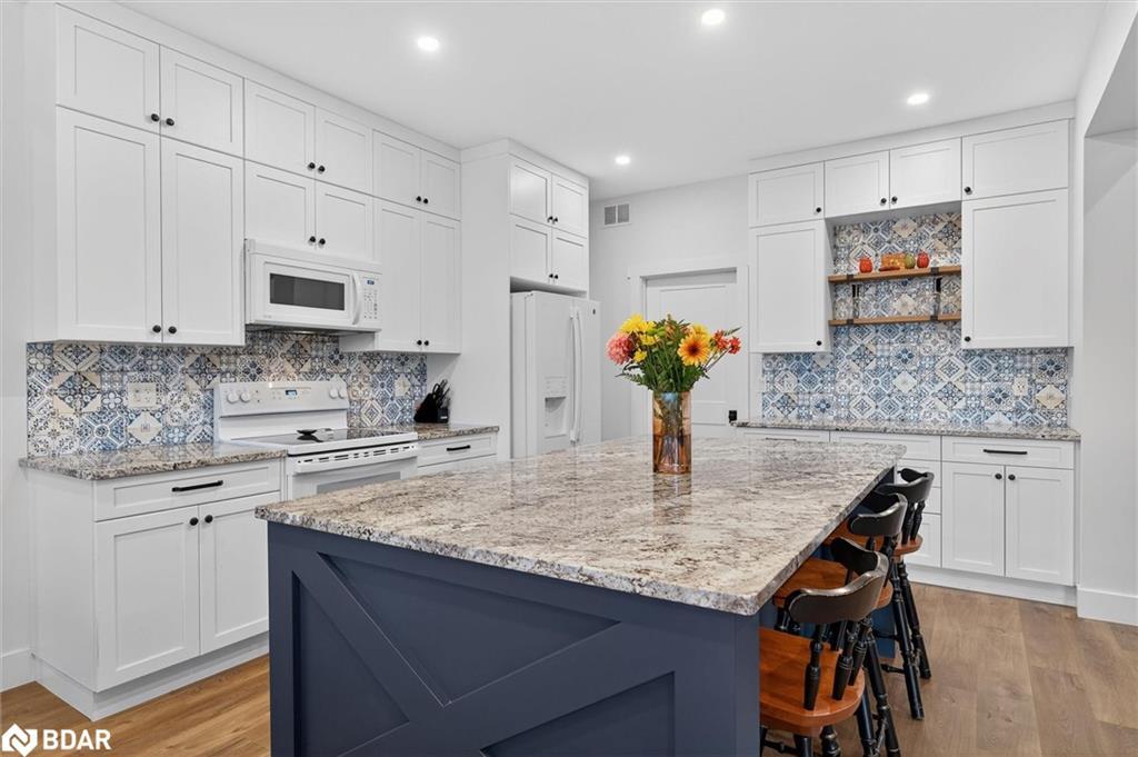 613 County 8 Road, Douro-Dummer, ON - Indoor Photo Showing Kitchen With Upgraded Kitchen