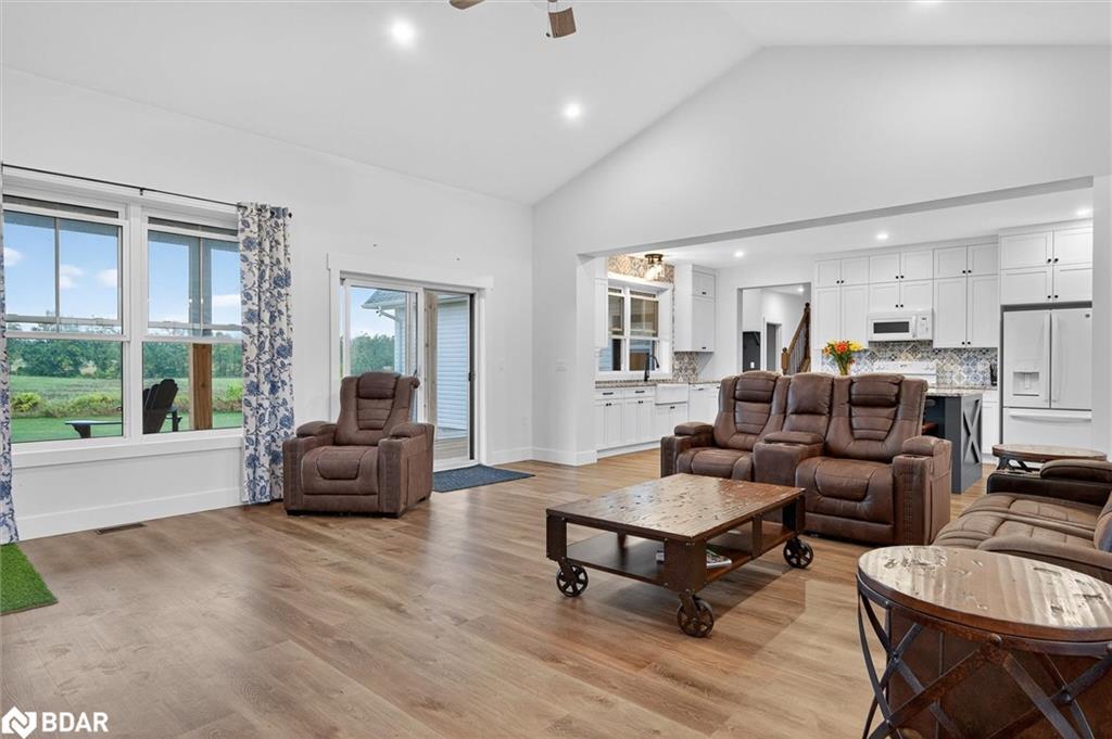 613 County 8 Road, Douro-Dummer, ON - Indoor Photo Showing Living Room