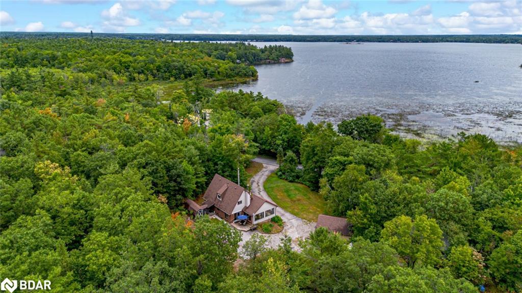 1506 Torpitt Road, Severn, ON - Outdoor With Body Of Water With View
