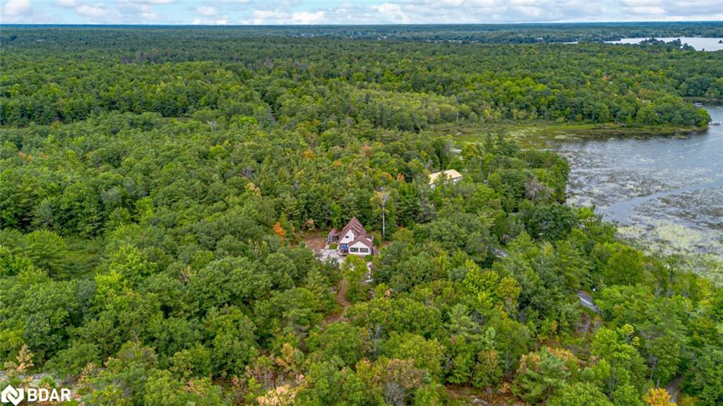 1506 Torpitt Road, Severn, ON - Outdoor With Body Of Water With View