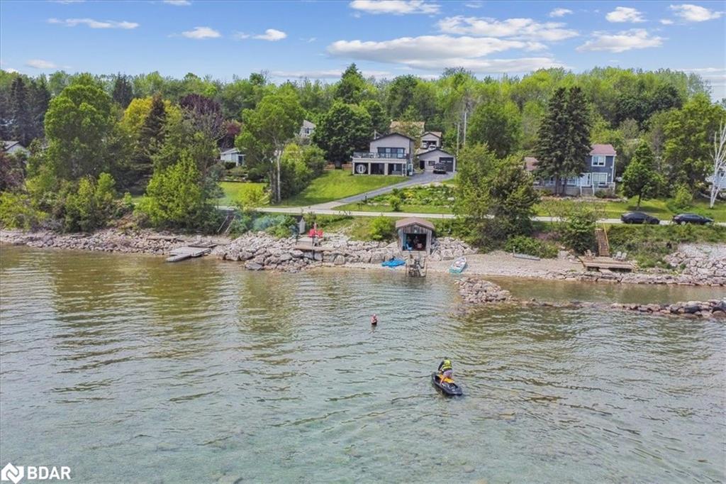 339520 Presqu'Ile Road, Georgian Bluffs, ON - Outdoor With Body Of Water With View