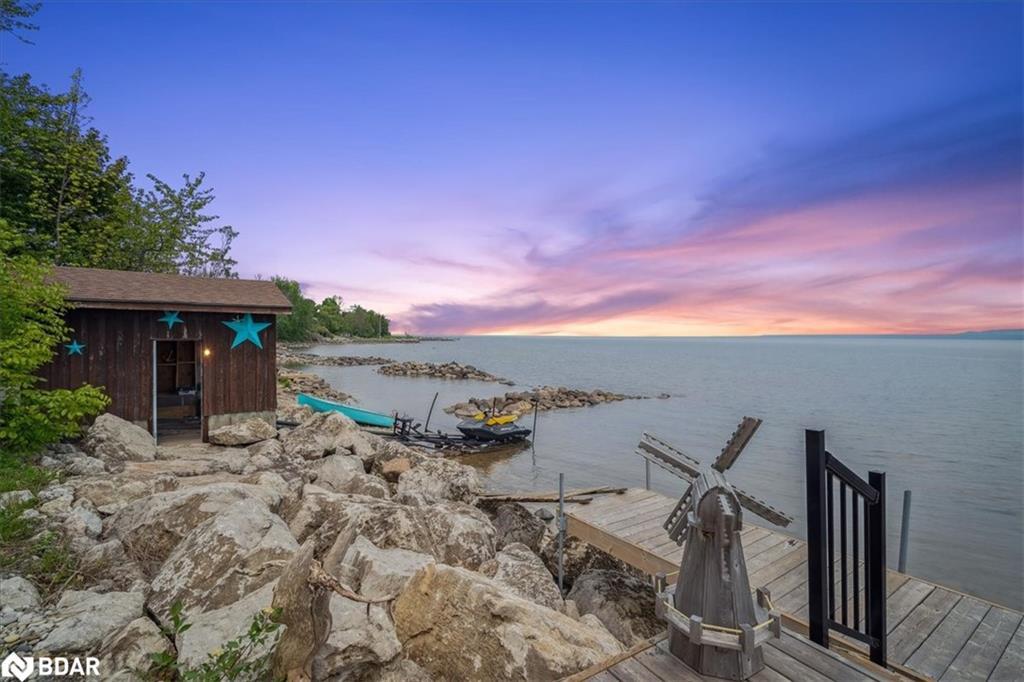 339520 Presqu'Ile Road, Georgian Bluffs, ON - Outdoor With Body Of Water With View
