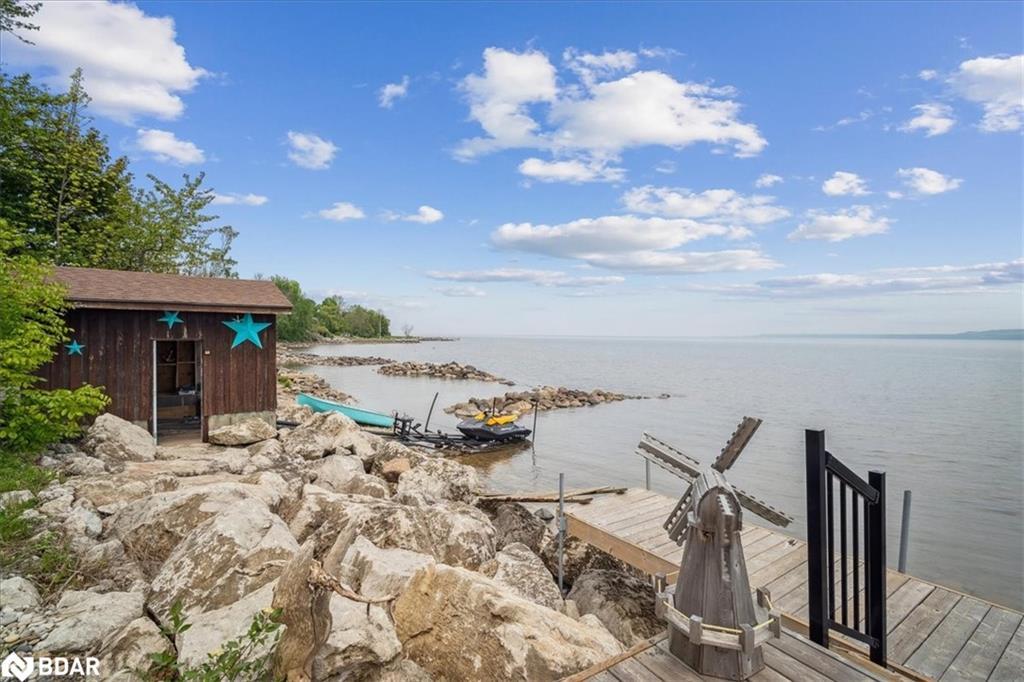 339520 Presqu'Ile Road, Georgian Bluffs, ON - Outdoor With Body Of Water With View