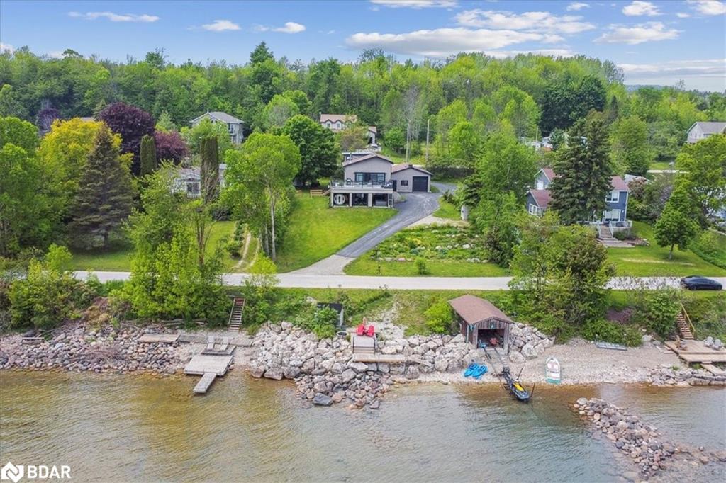 339520 Presqu'Ile Road, Georgian Bluffs, ON - Outdoor With Body Of Water With View