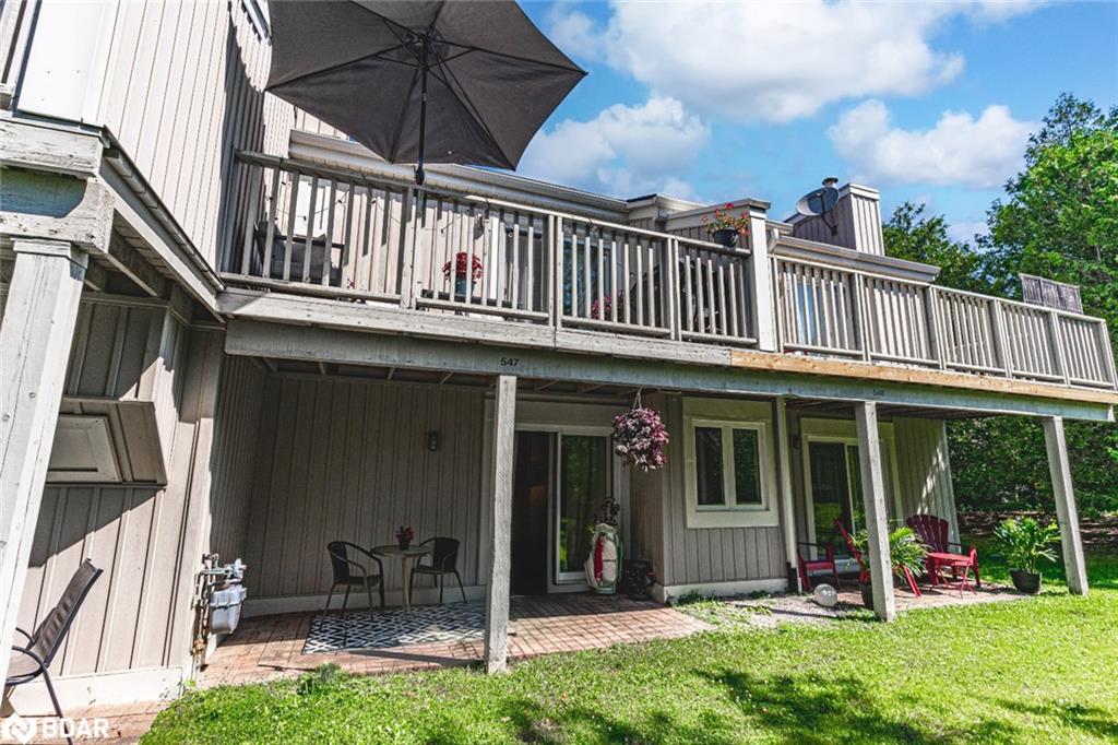 547 Oxbow Crescent, Collingwood, ON - Outdoor With Deck Patio Veranda