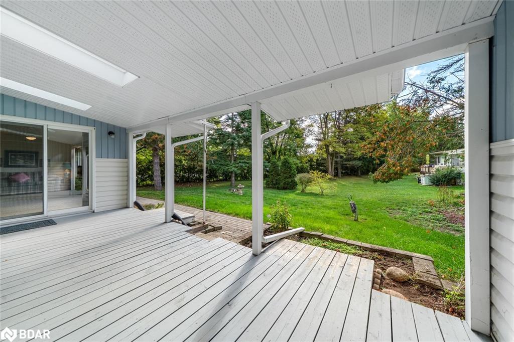 7 Sunset Cove, Innisfil, ON - Outdoor With Deck Patio Veranda