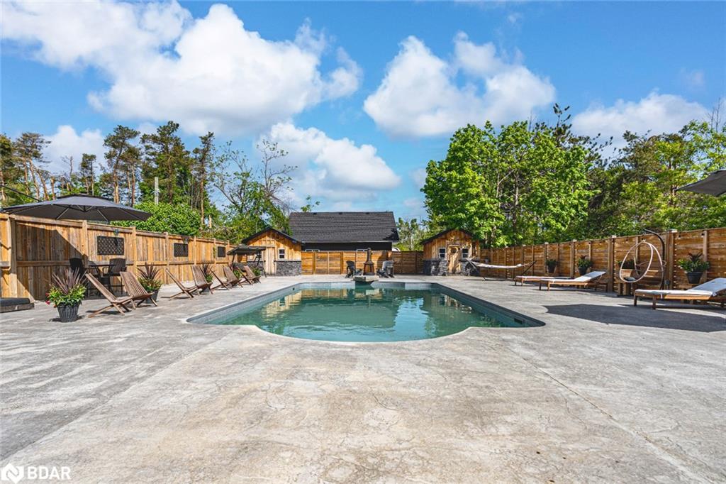 2484 Highway 11 S, Oro-Medonte, ON - Outdoor With In Ground Pool