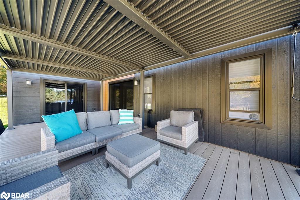 1366 Rosseau Lake Rd 2, Muskoka Lakes, ON - Outdoor With Deck Patio Veranda With Exterior