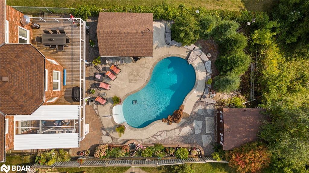 292 Leacock Drive, Barrie, ON - Outdoor With In Ground Pool