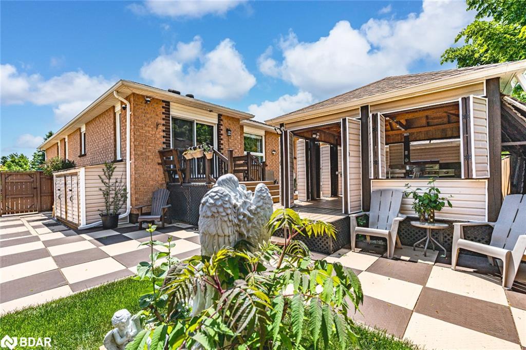 68 Coughlin Road, Barrie, ON - Outdoor With Deck Patio Veranda With Exterior