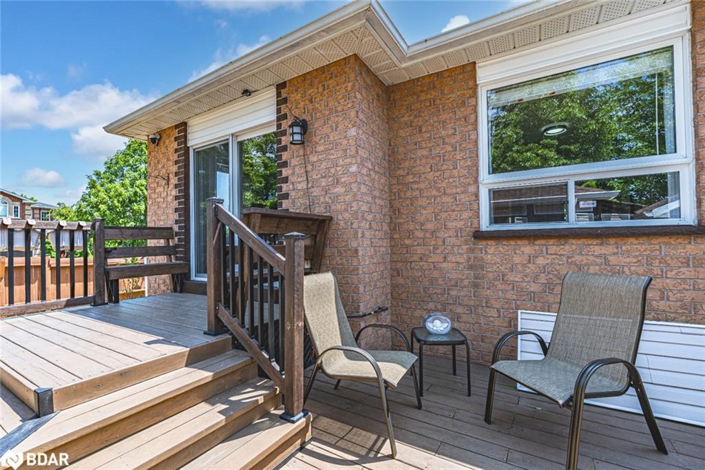 68 Coughlin Road, Barrie, ON - Outdoor With Deck Patio Veranda With Exterior