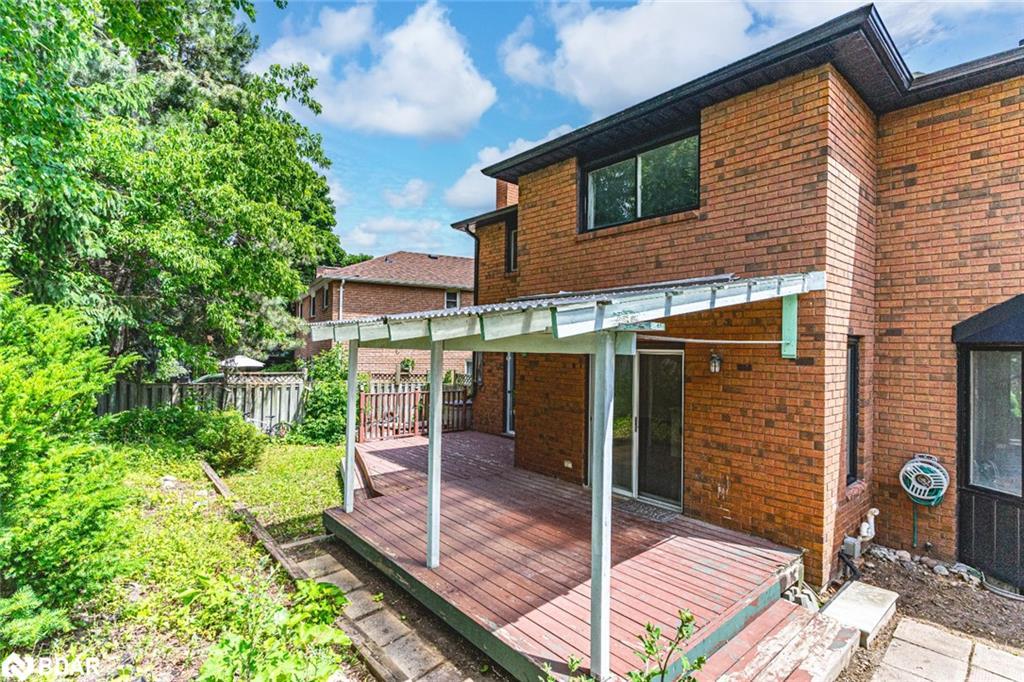 21 Autumn Lane, Barrie, ON - Outdoor With Deck Patio Veranda With Exterior