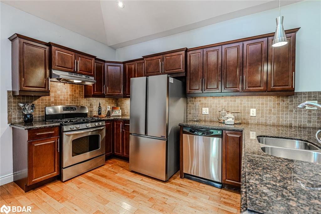 122 Trout Lane, Tiny, ON - Indoor Photo Showing Kitchen With Stainless Steel Kitchen With Double Sink