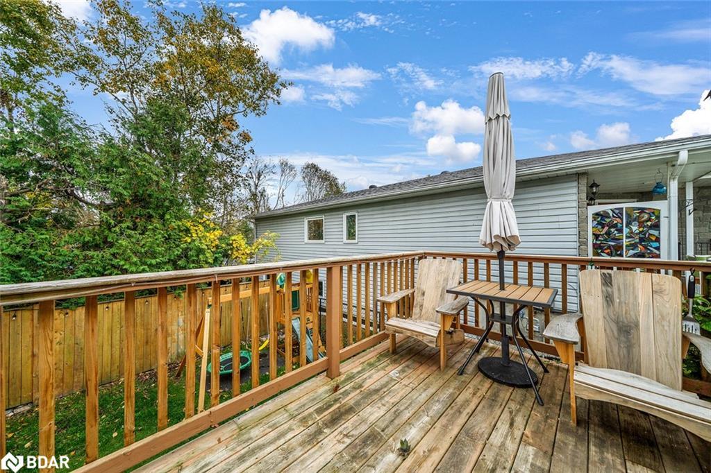 259 Nottawasaga Street, Orillia, ON - Outdoor With Deck Patio Veranda With Exterior