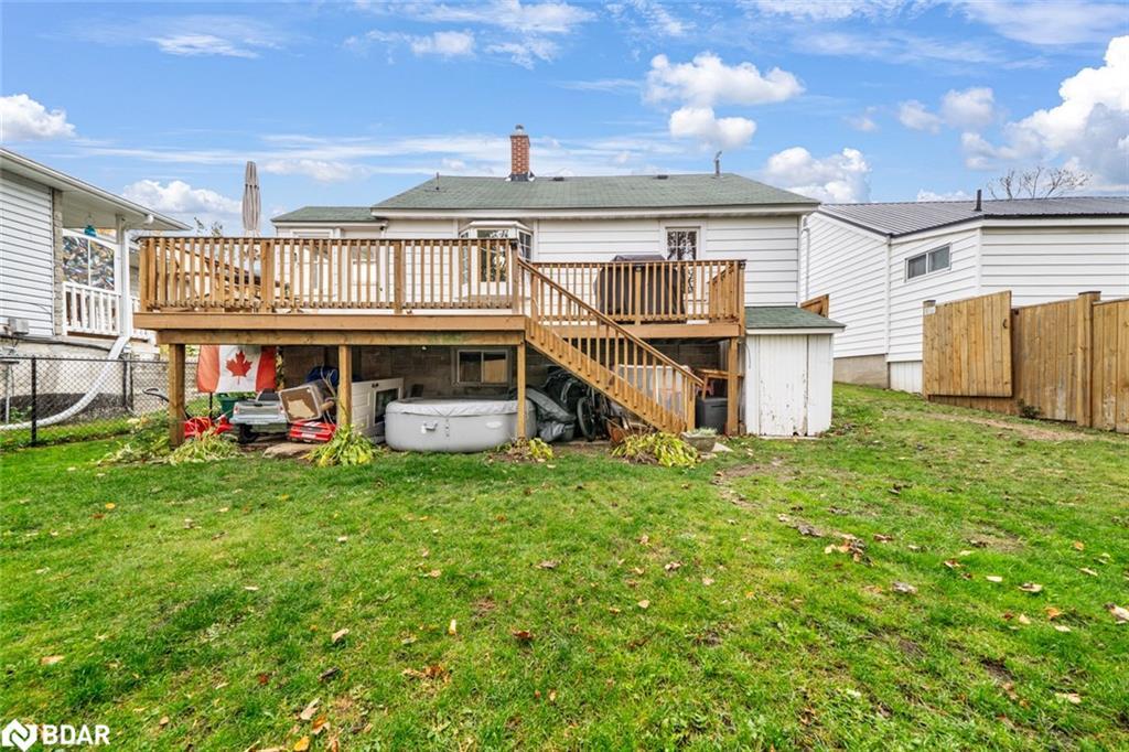 259 Nottawasaga Street, Orillia, ON - Outdoor With Deck Patio Veranda