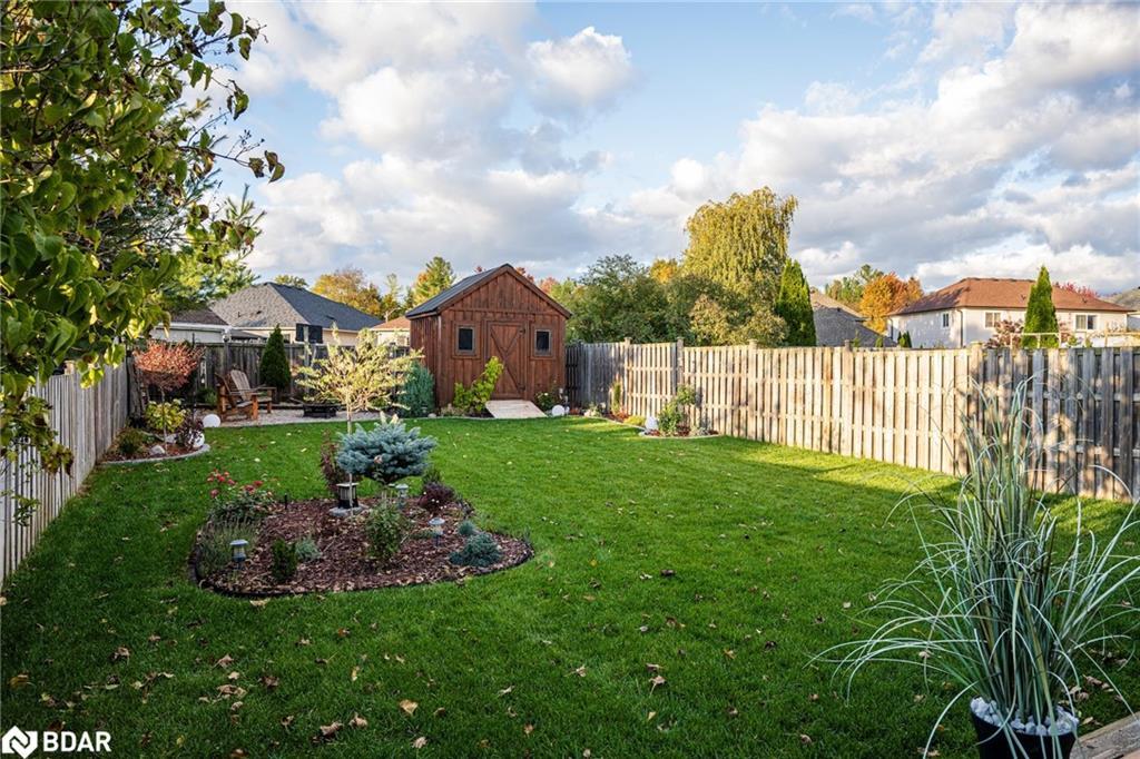 12 Truax Crescent, Essa, ON - Outdoor With Backyard