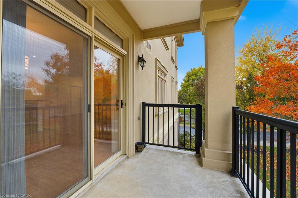 204-443 Centennial Forest Drive, Milton, ON - Outdoor With Balcony With Exterior