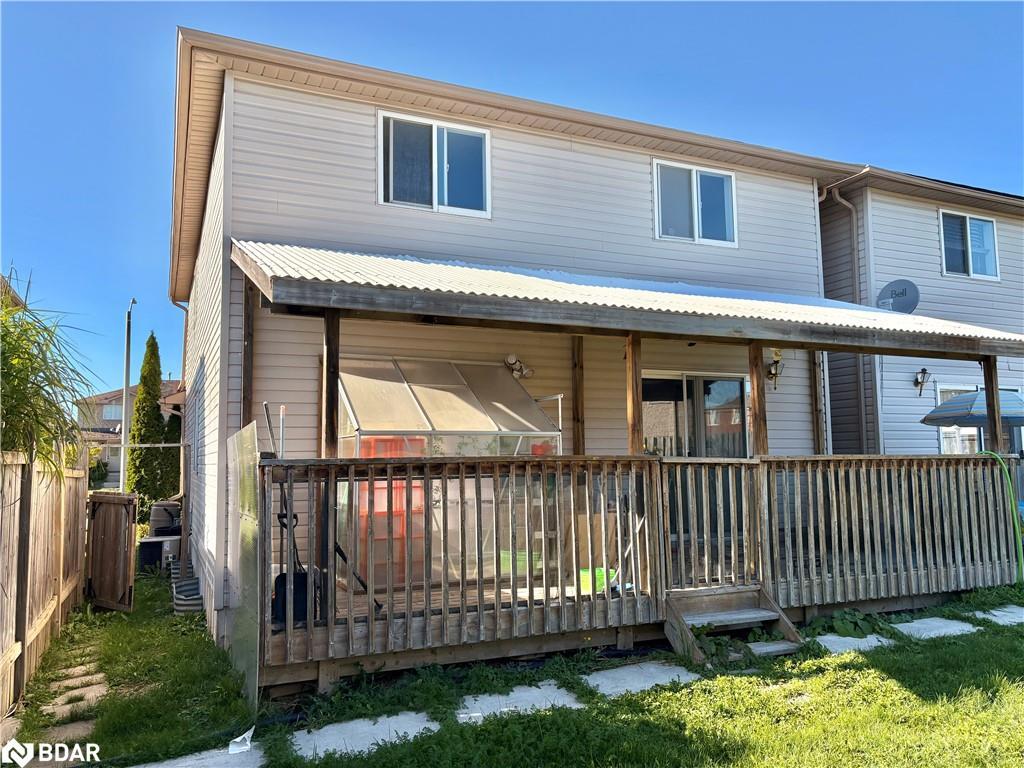 33 Raymond Crescent, Barrie, ON - Outdoor With Deck Patio Veranda