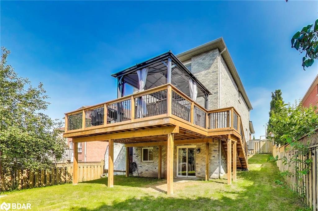 155 Cunningham Drive, Barrie, ON - Outdoor With Deck Patio Veranda