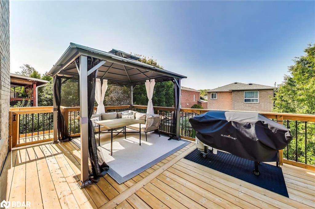 155 Cunningham Drive, Barrie, ON - Outdoor With Deck Patio Veranda With Exterior