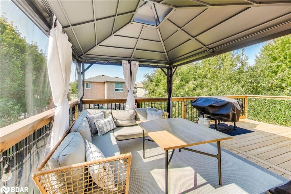 155 Cunningham Drive, Barrie, ON - Outdoor With Deck Patio Veranda With Exterior