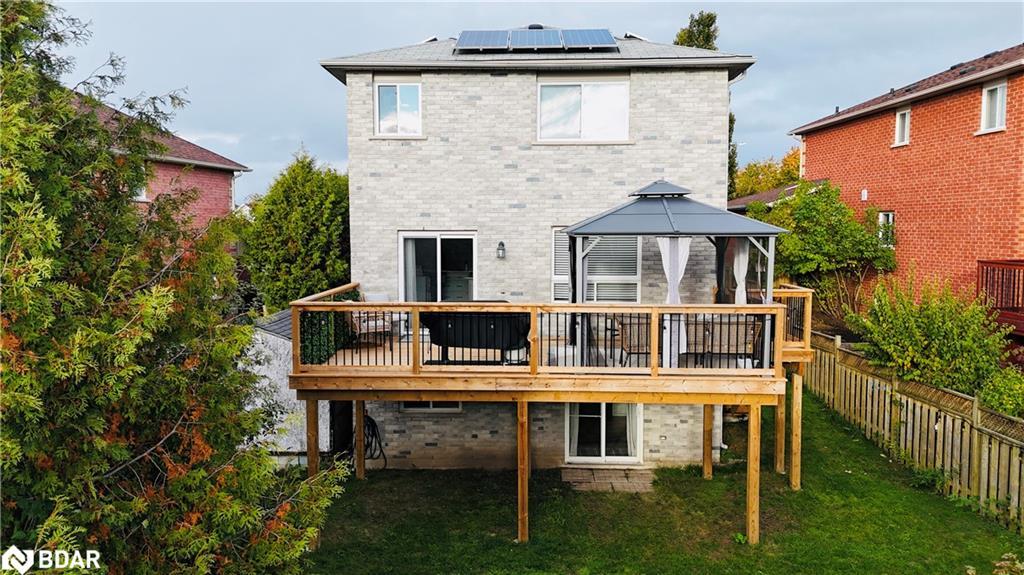 155 Cunningham Drive, Barrie, ON - Outdoor With Deck Patio Veranda With Exterior