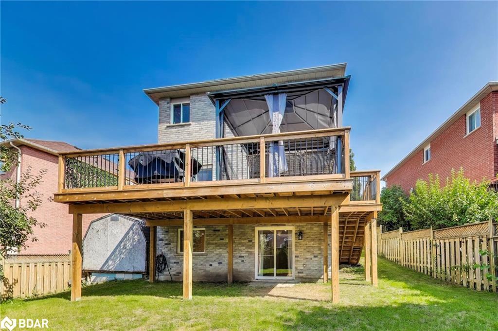 155 Cunningham Drive, Barrie, ON - Outdoor With Deck Patio Veranda With Exterior