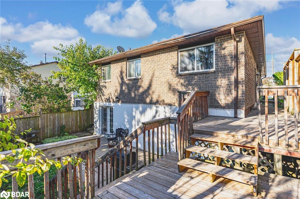 69 Fox Run, Barrie, ON - Outdoor With Deck Patio Veranda With Exterior