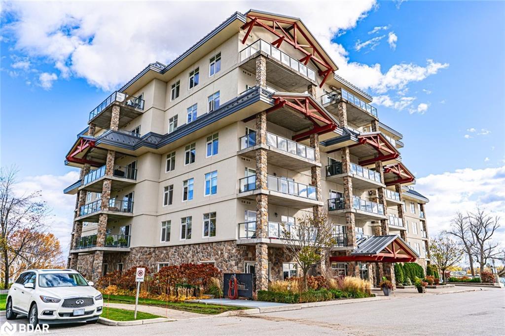 604-80 Orchard Point Road, Orillia, ON - Outdoor With Balcony With Facade