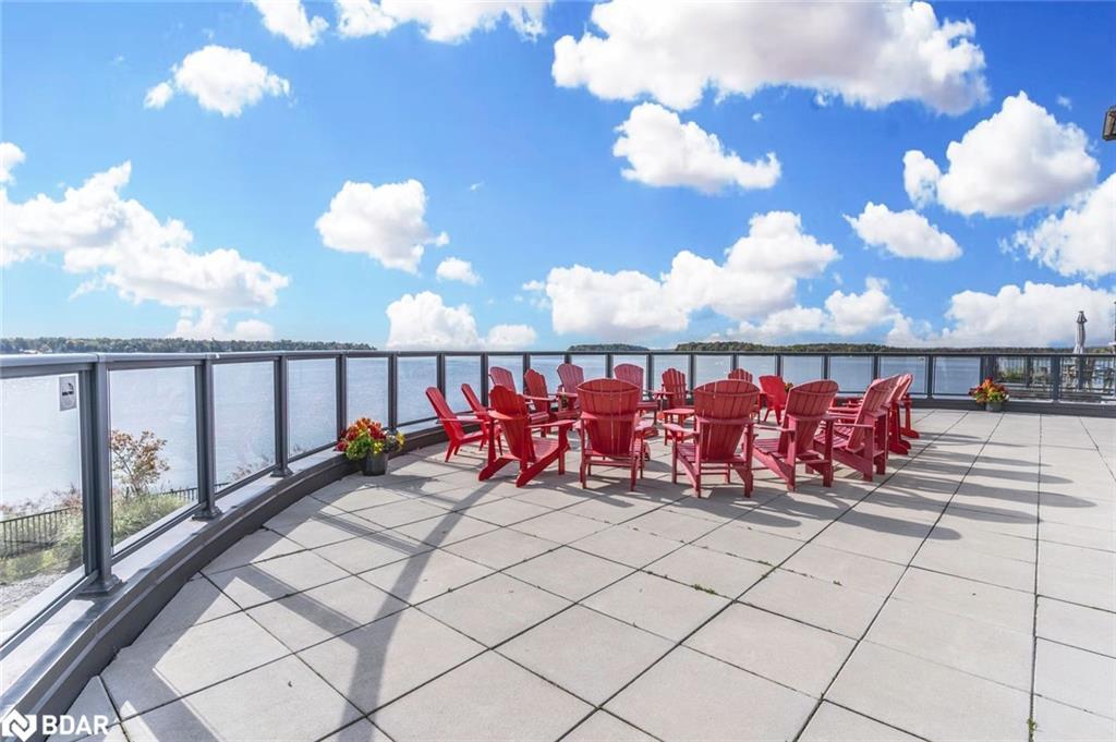 604-80 Orchard Point Road, Orillia, ON - Outdoor With Body Of Water With Balcony With View