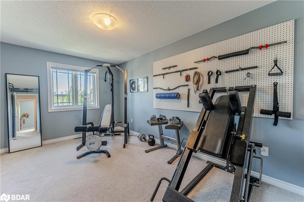 35-209 Harvie Road, Barrie, ON - Indoor Photo Showing Gym Room