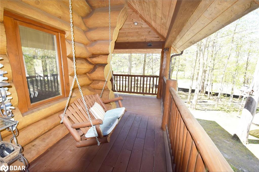 118 Highland Drive, Oro-Medonte, ON - Outdoor With Deck Patio Veranda With Exterior