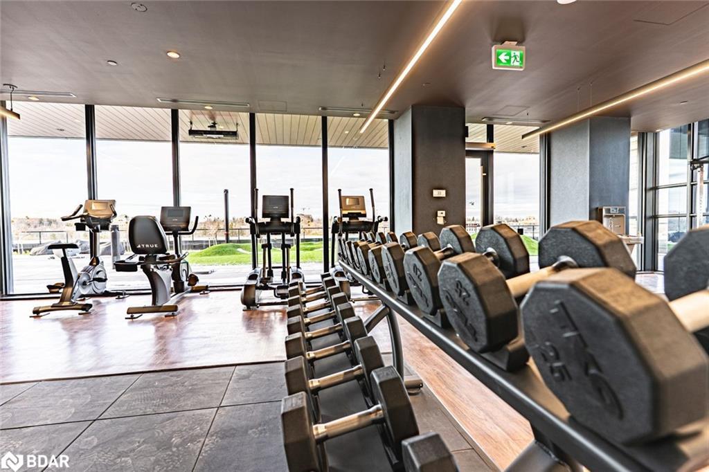 2909-39 Mary Street, Barrie, ON - Indoor Photo Showing Gym Room