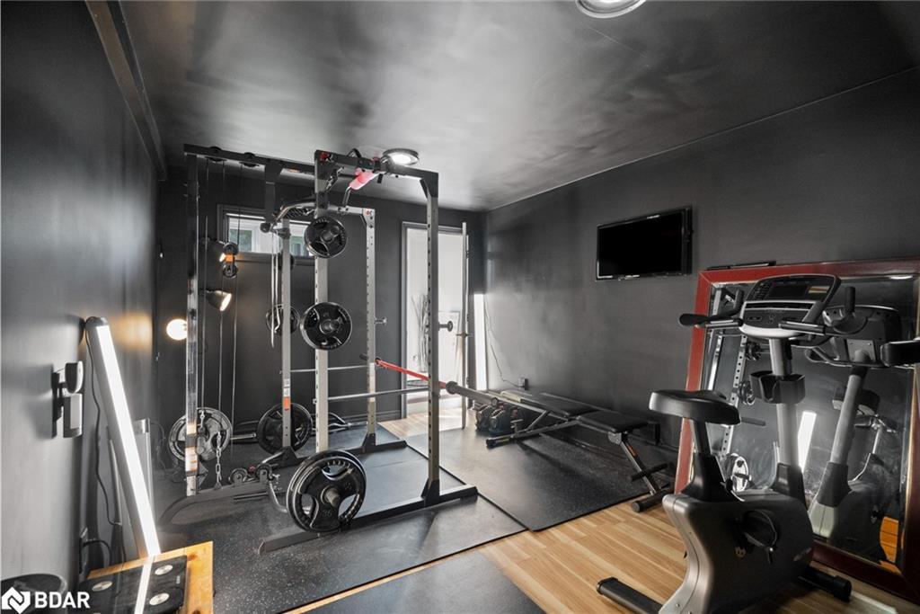 116 Boston Crescent, Hamilton, ON - Indoor Photo Showing Gym Room