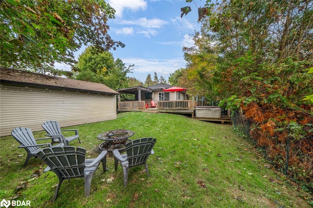 1182 5 Line S, Oro-Medonte, ON - Outdoor With Deck Patio Veranda