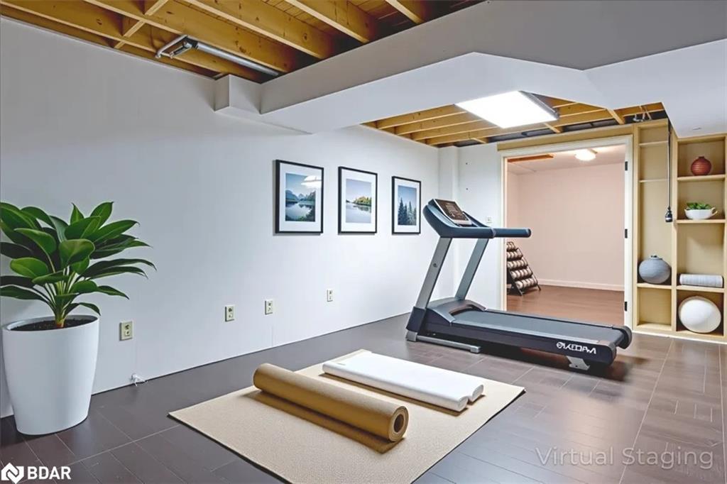 22 River Ridge Road, Barrie, ON - Indoor Photo Showing Gym Room