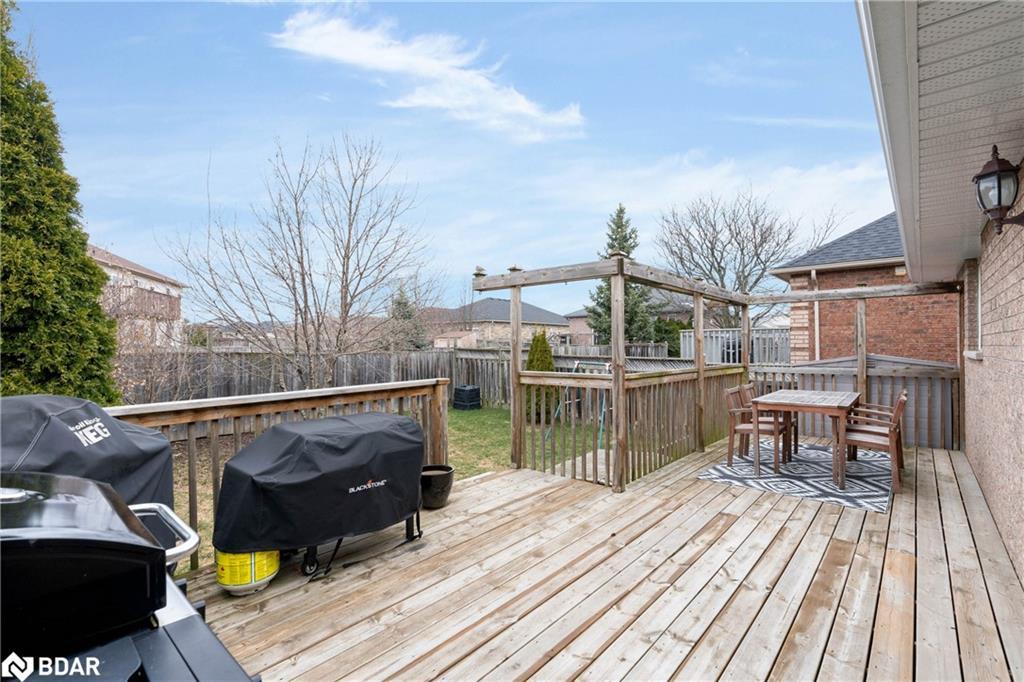90 Larkin Drive, Barrie, ON - Outdoor With Deck Patio Veranda With Exterior