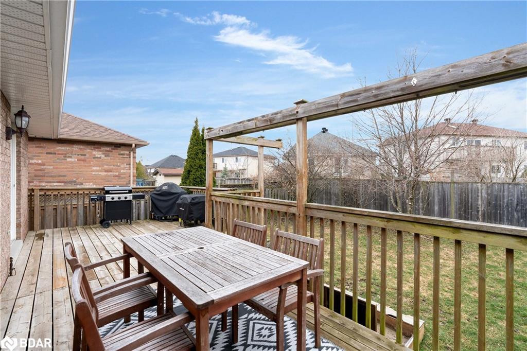 90 Larkin Drive, Barrie, ON - Outdoor With Deck Patio Veranda With Exterior