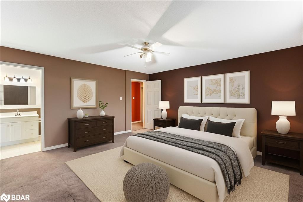 2717 3/4 Sunn Side Side Road, New Lowell, ON - Indoor Photo Showing Bedroom