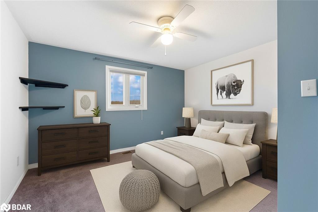 2717 3/4 Sunn Side Side Road, New Lowell, ON - Indoor Photo Showing Bedroom