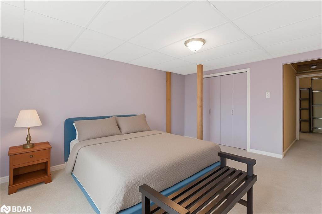 2717 3/4 Sunn Side Side Road, New Lowell, ON - Indoor Photo Showing Bedroom